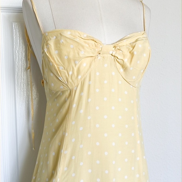 For Love & Lemons Limoncello Ruffled Mini Dress - Picture 5 of 7